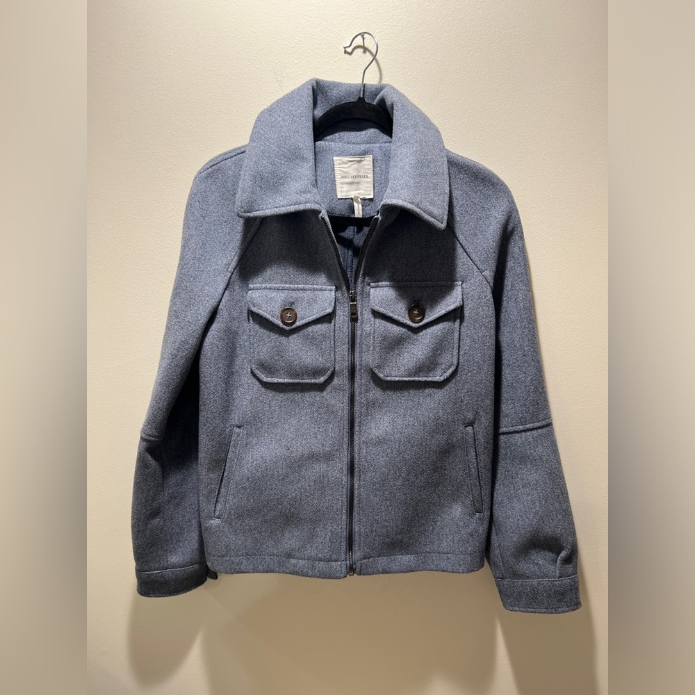 Anthropologie Avec Les Filles Zip Front Jacket